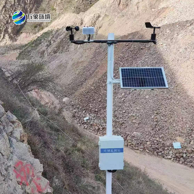 青海下黑嶺揚(yáng)塵檢測站案例