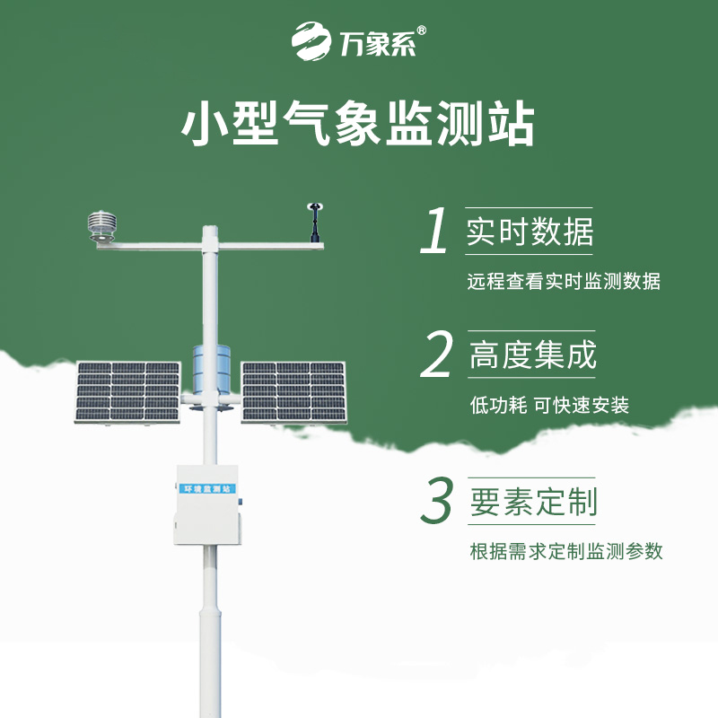 智能微縮，氣象萬千：自動小型氣象站