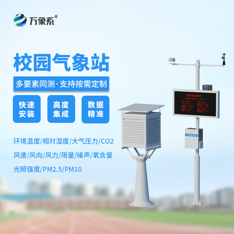 比天氣預報更貼心！這個高校校園氣象站24小時守護師生安全！