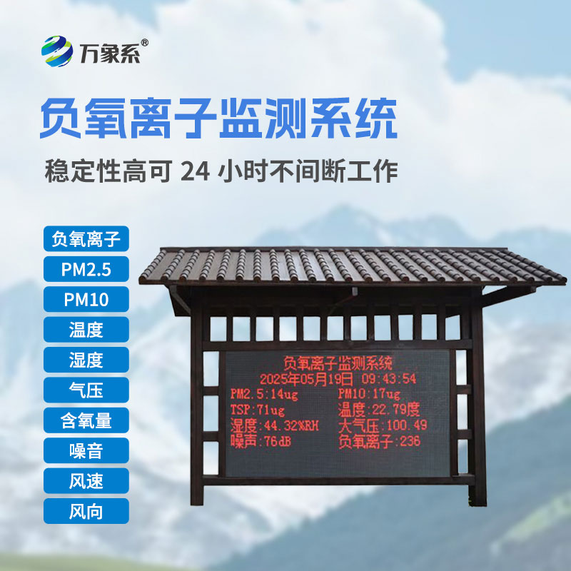 負(fù)氧離子監(jiān)測站