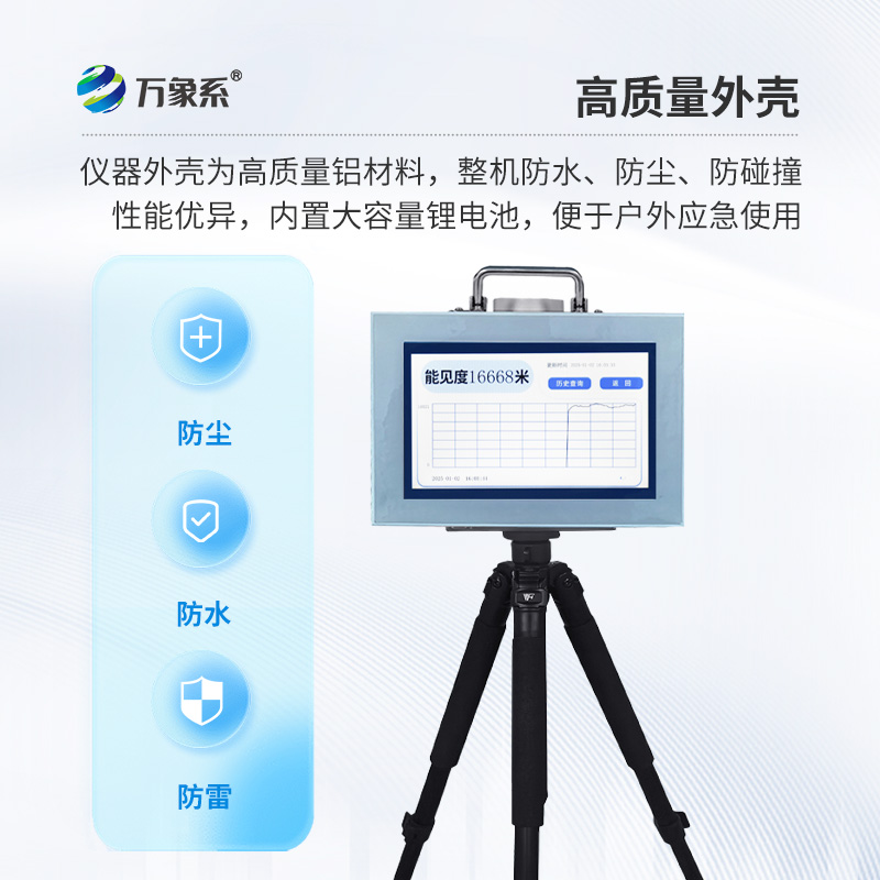 便攜式能見度監(jiān)測儀，不靠肉眼判濃霧？揭秘前向散射的測量魔法